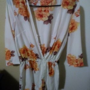 Women 1 piece short jumpsuit